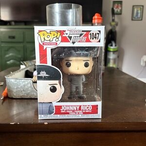 Funko Pop! Johnny Rico in Gray and Black